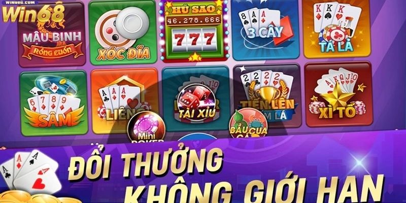 Những điểm nổi bật của game bài Win68 thu hút người tham gia