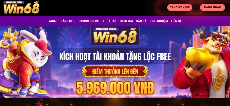 Lợi ích khi đăng ký tại Win68 hiệu quả