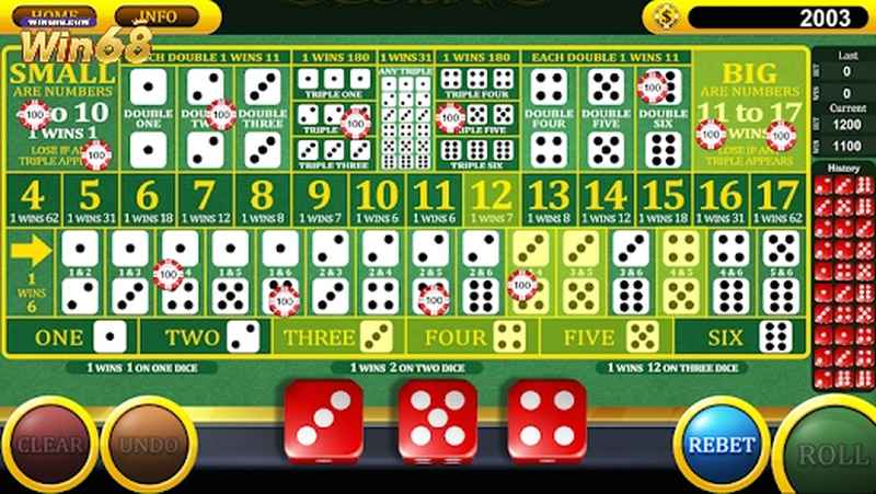Nắm rõ luật là kinh nghiệm chơi Sicbo Win68 cơ bản
