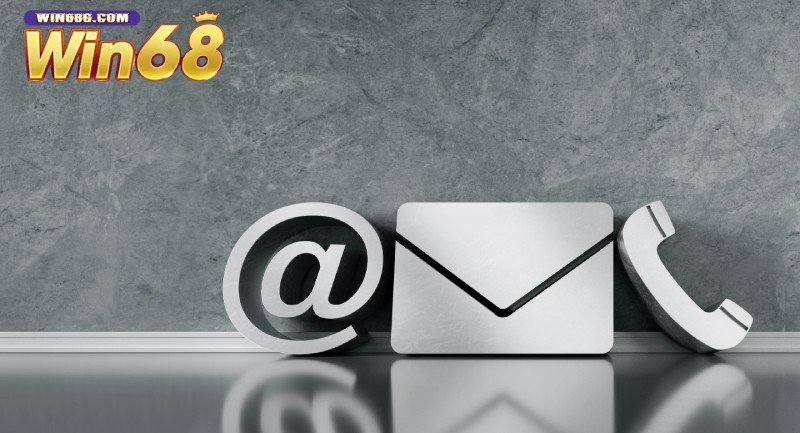 Cách thức liên hệ qua Email tại Win68