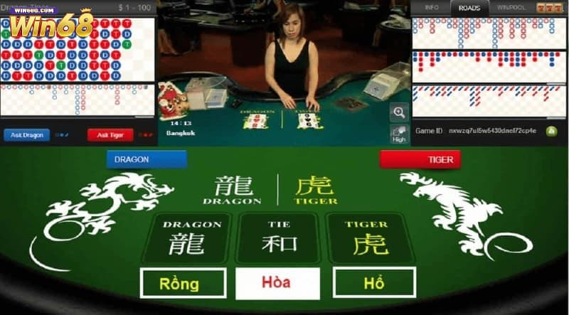 Kinh nghiệm áp dụng mẹo chơi rồng hổ tại Win68