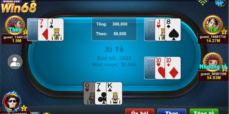 Tìm hiểu về Xì Tố Win68